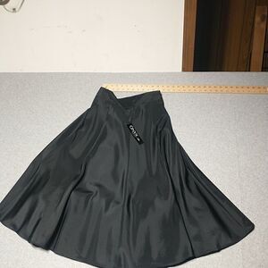 Vintage NWT OYNX Nite by Wendye Chaitin Formal Skirt - Size-Small Black.